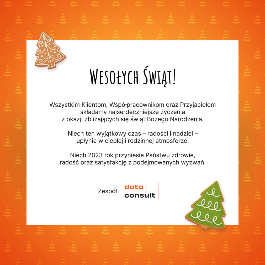 DataConsult - wesołych świąt